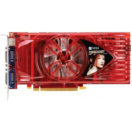 MSI N9600GT-T2D512-OC GeForce 9600 GT 512MB 256-Bit GDDR3 PCI Express 2.0 x16